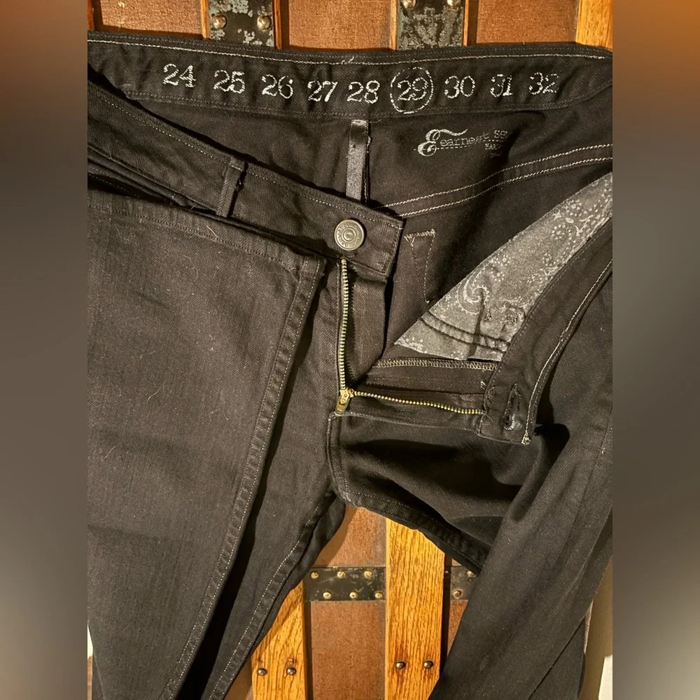 Earnest Sewn vintage early 2000s low rise skinny size 29 - Picture 2 of 3